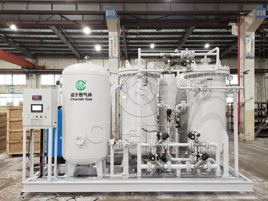 générateur d'O2 de 480Nm3/Hr PSA, processus simple d'usine oxygène-gaz médicale de génération