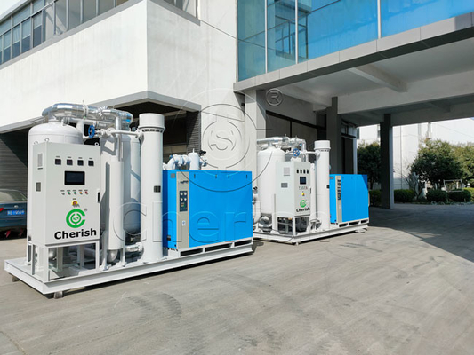 Générateur humanisé de l'oxygène de 132 Nm3/Hr PSA pour le traitement thermique